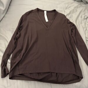 Lululemon Athletica Deep Brown Top